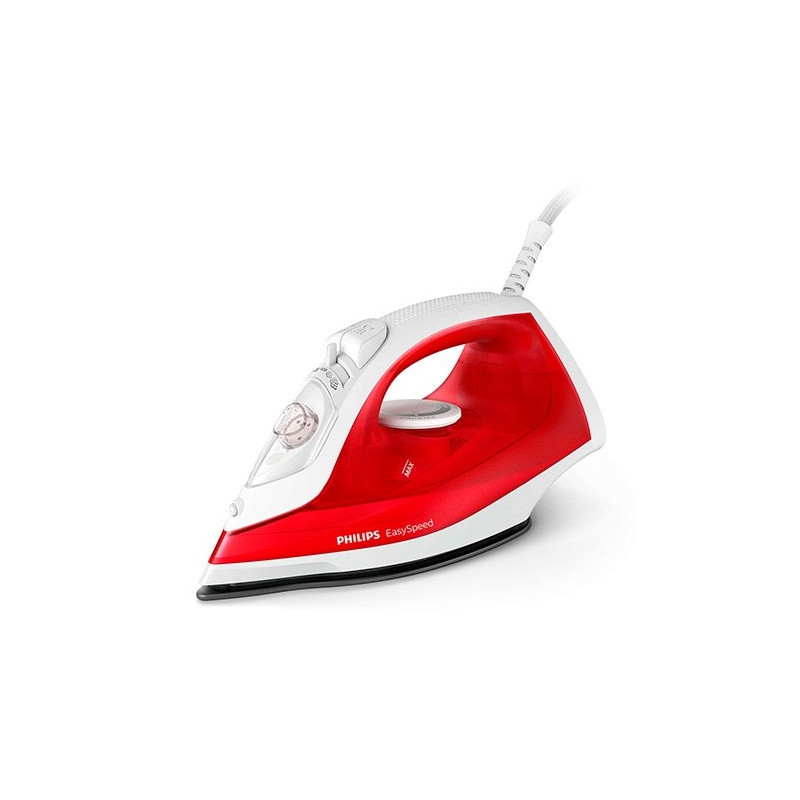Plancha vapor philips easyspeed rojo blanco