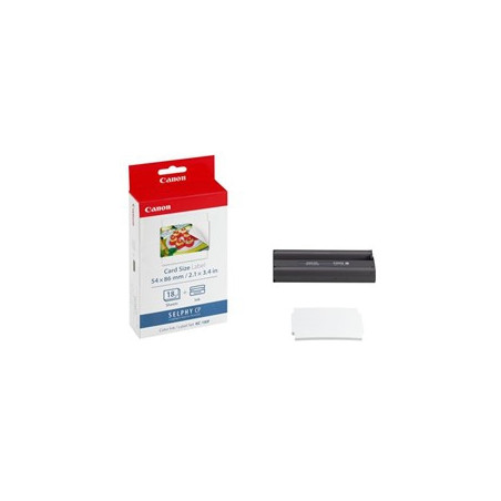 Papel foto canon selphy kc 18if 