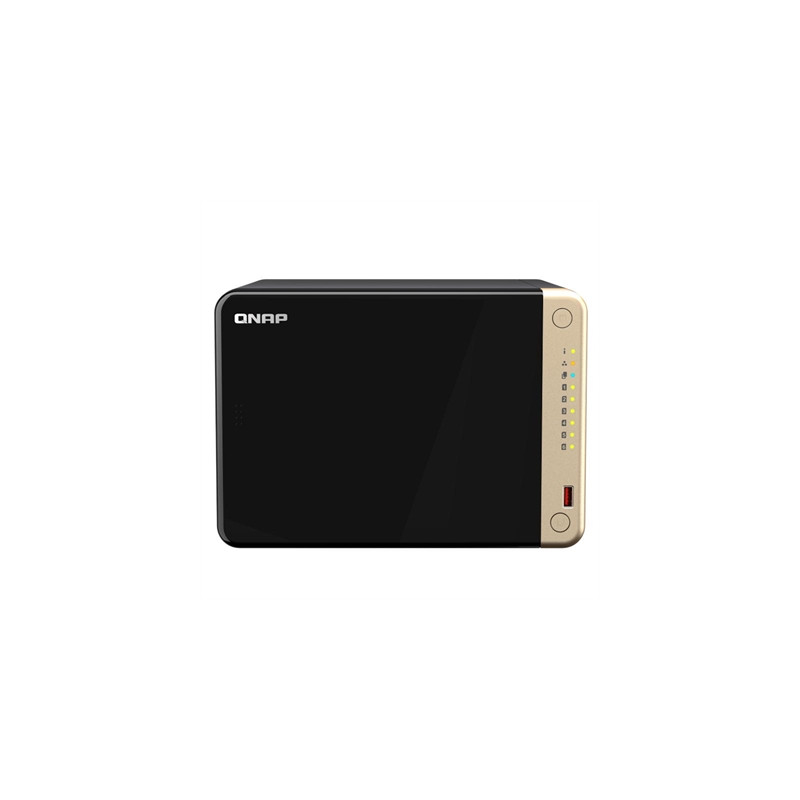 Servidor nas qnap ts 664 8g nas 6xhdd bay