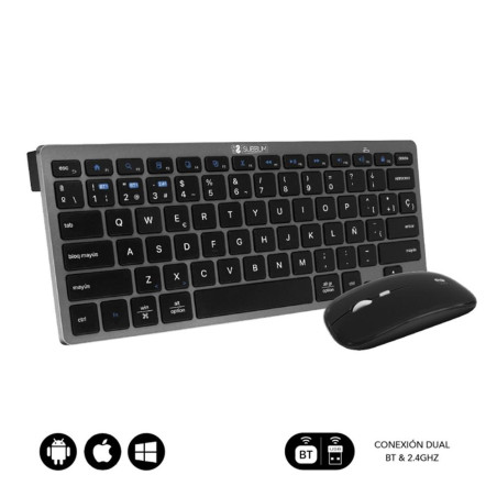 Teclado raton subblim subkbc oco020 inalambrico