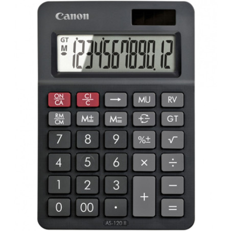 Calculadora canon sobremesa as 120ii 12 digitos