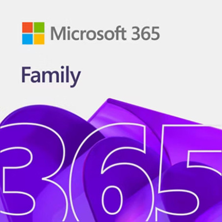 Microsoft office 365 family 1 anos