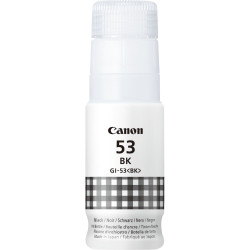 Botella tinta canon gi 53bk negra
