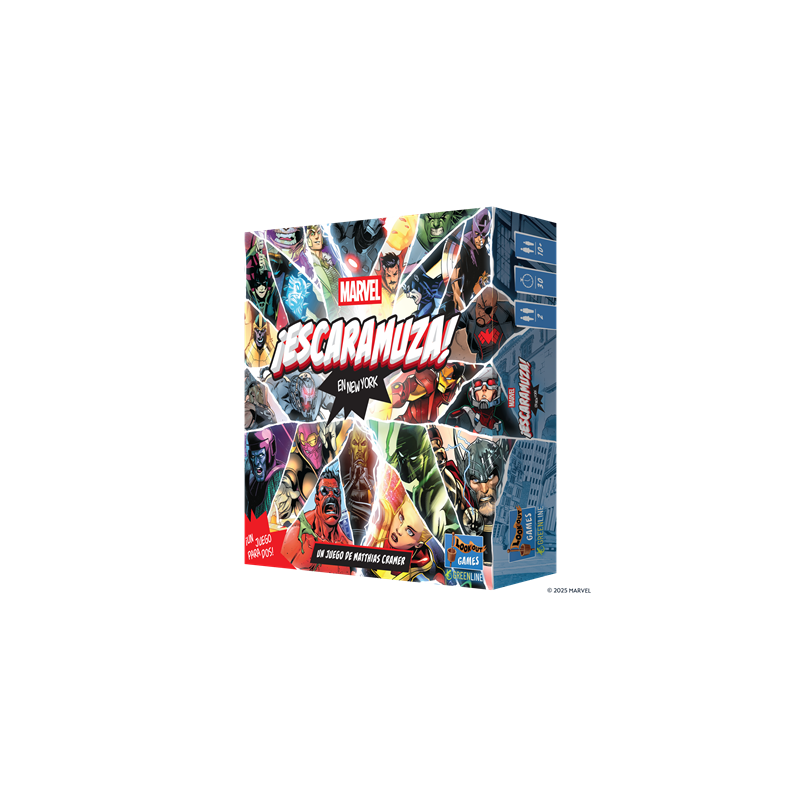 Juego mesa marvel escaramuza en new
