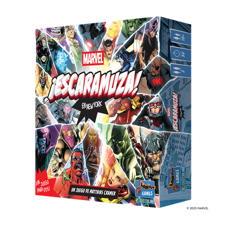 Juego mesa marvel escaramuza en new