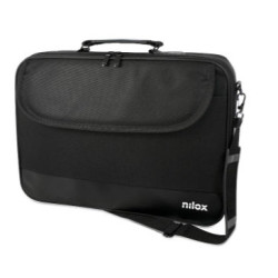 Maletin nilox duro portatil 156 pulgadas negro