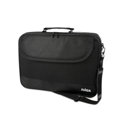 Maletin nilox duro portatil 156 pulgadas negro