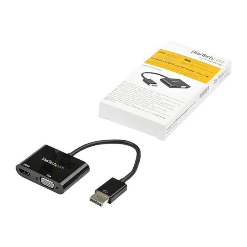 Adaptador dp a hdmi vga startech
