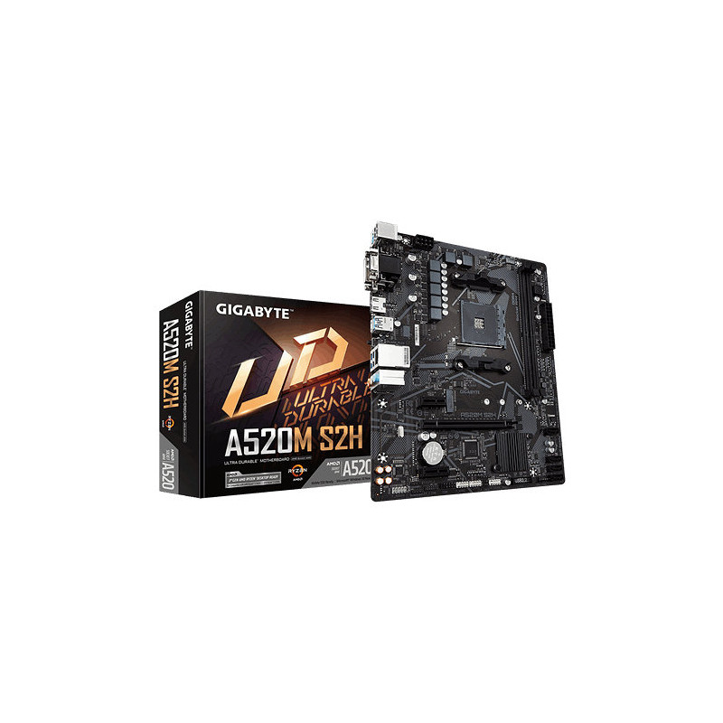 Placa base gigabyte am4 a520m s2h