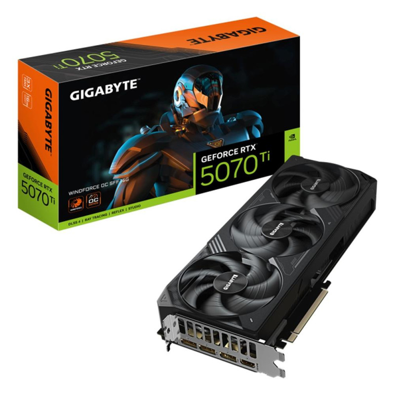 Tarjeta grafica gigabyte rtx 5070ti windforce