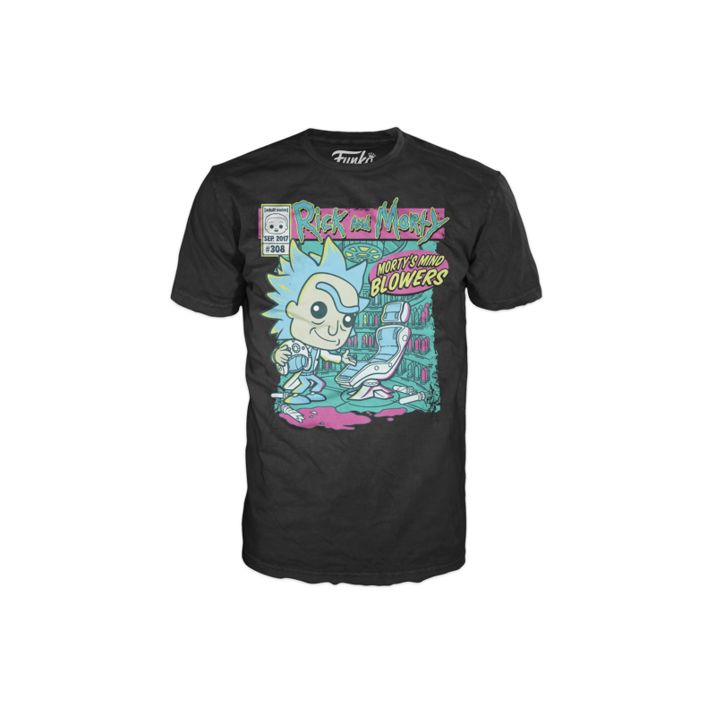 Camiseta funko series tv rick 