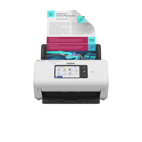 Escaner sobremesa brother ads 4700w 80ppm duplex