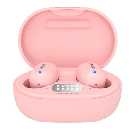 Auriculares inalambricos aiwa ebtw 150 bluetooth rosa