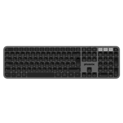 Teclado inalambrico multidispositivo phoenix k300 blueooth