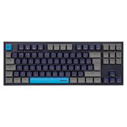 Teclado gaming royal pbt mecanico negro