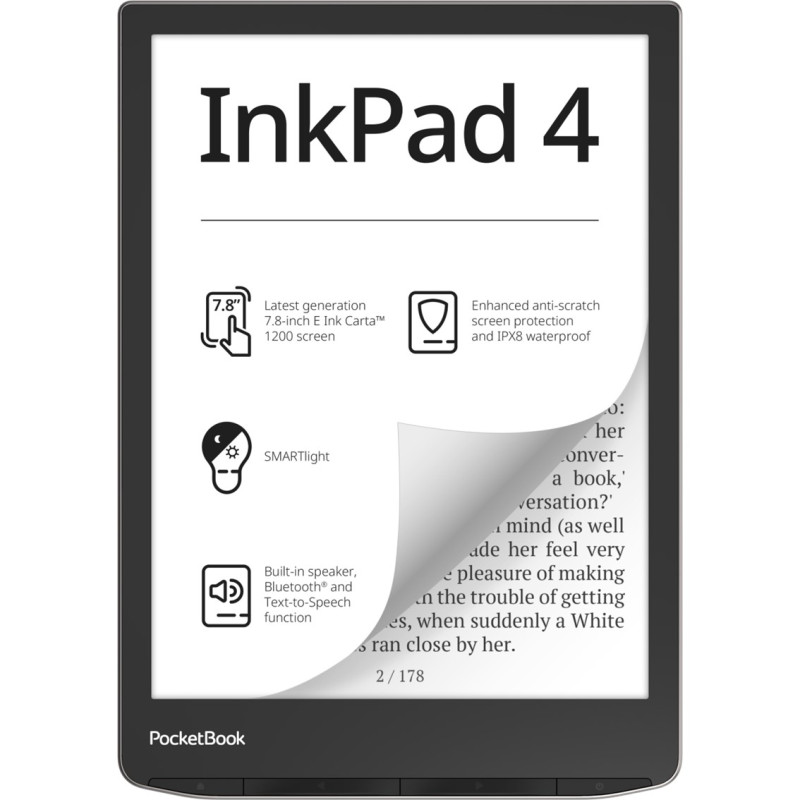 Ebook pocketbook inkpad 4 78 pulgadas 32gb