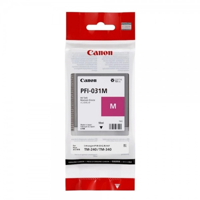 Cartucho canon pfi 031 magenta