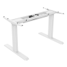 Signa estructura ajustable para escritorio doble