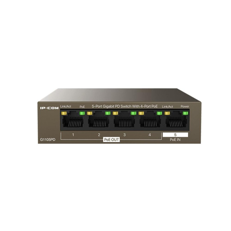 Switch ip com g1105pd 5 puertos gigabit