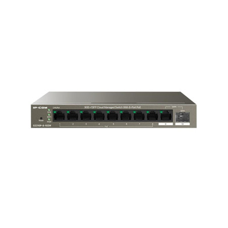 Switch ip com g2210p 8 102w 10 puertos