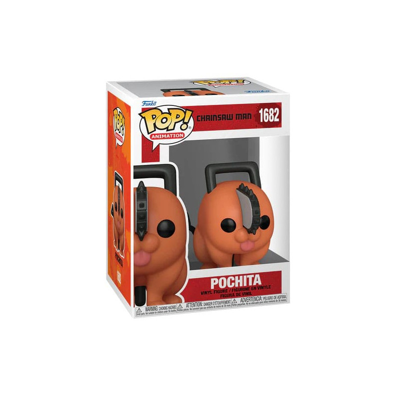 Funko pop animacion chainsaw man pochita
