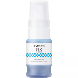 Botella tinta canon gi 55 ink cian