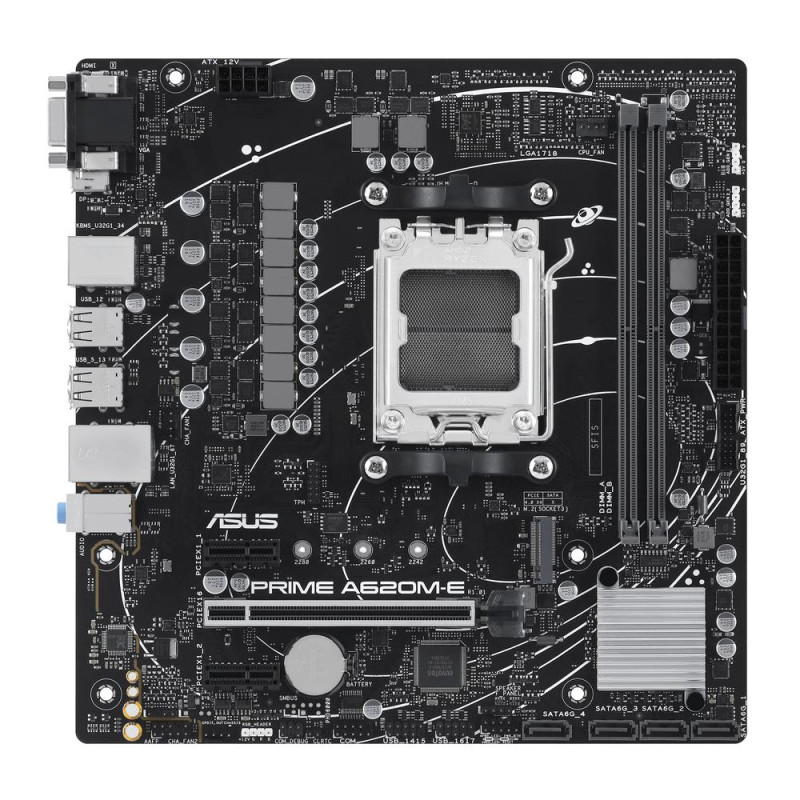Asus amd prime a620m e csm socket am5