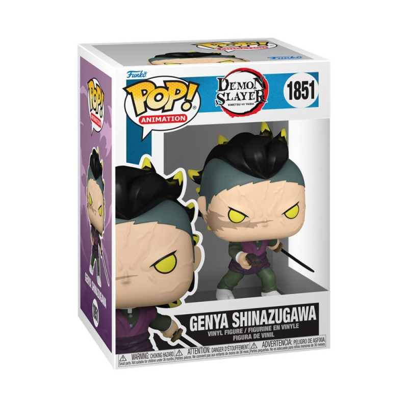 Funko pop demon slayer genya shinazugawa