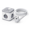 Regleta sobremesa ewent ew3863 3x schuko