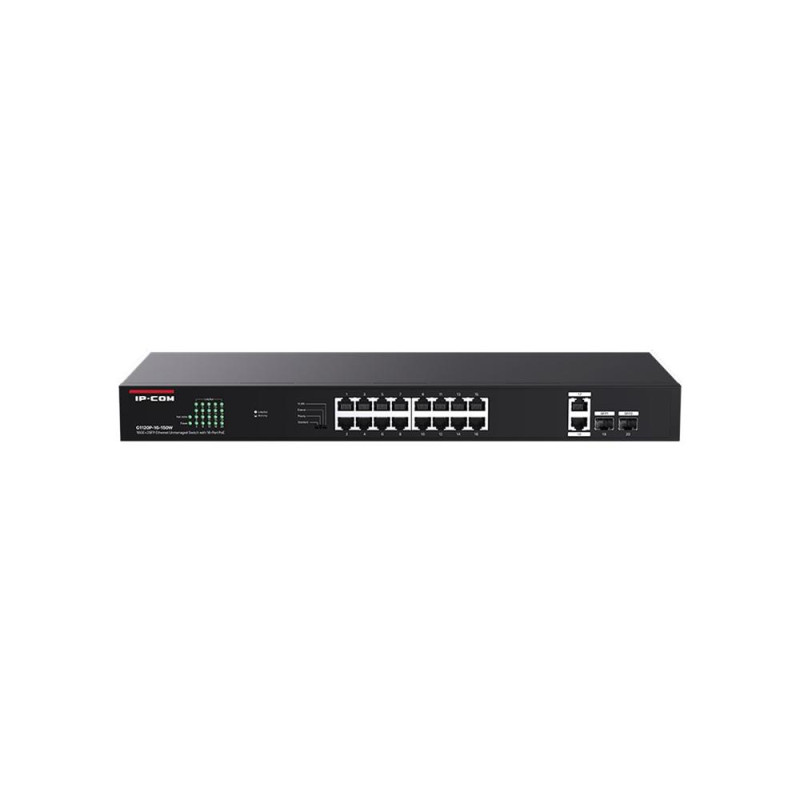 Switch ip com g1120p 16 150w 20 puertos