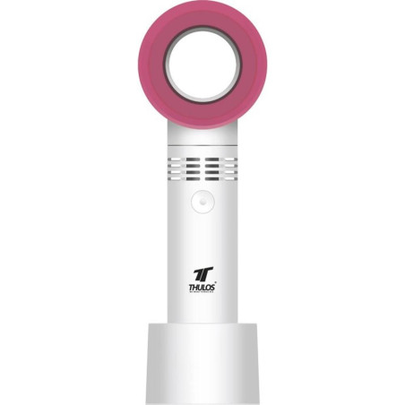 Ventilador portatil thulos th mfn 03 blanco rosa