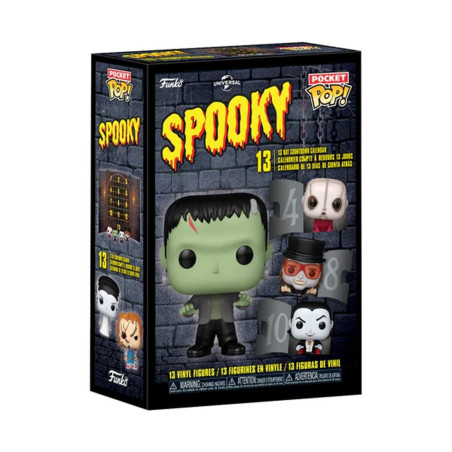 Funko calendar spooky universal studios 13 day