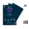 Laminas fijacion qcharx ultravioleta hd privacidad