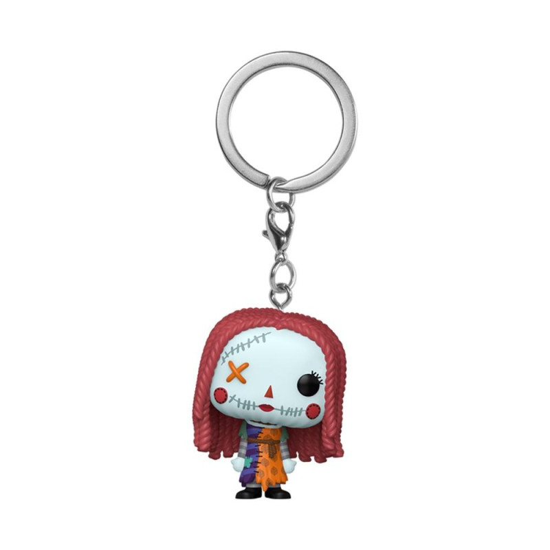 Funko pop keychain disney patchwork sally