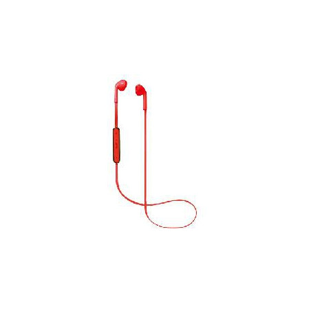 Auriculares bluetooth boton nevir rojo