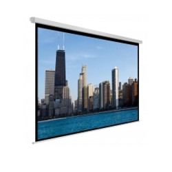 Pantalla manual nubi 170x127 matte white