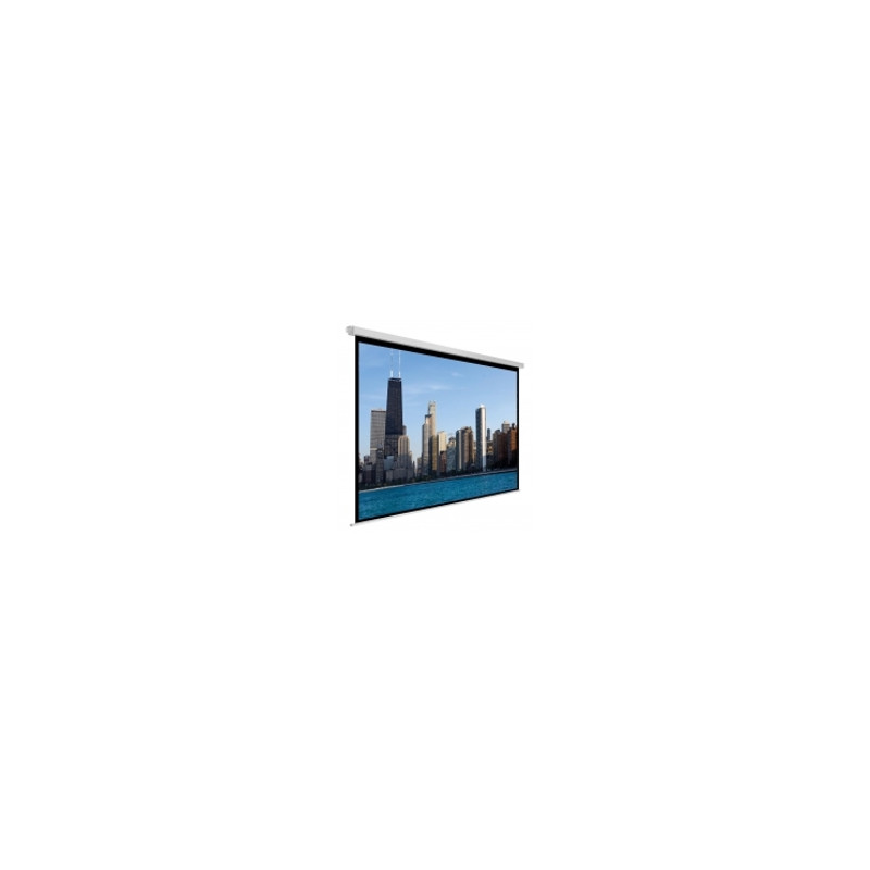 Pantalla manual nubi 170x127 matte white