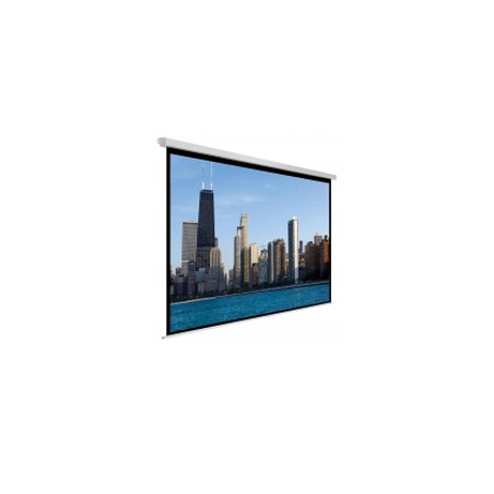 Pantalla manual nubi 170x127 matte white