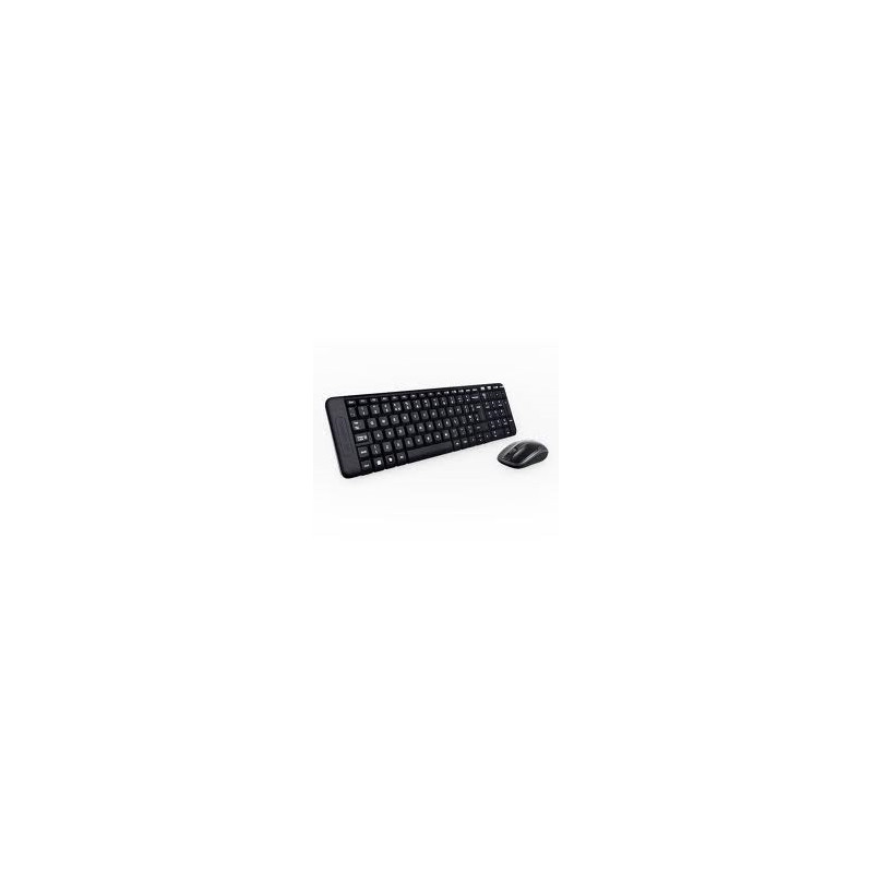 Teclado mouse logitech mk220 optico