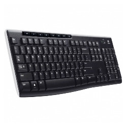 Teclado logitech k270 negro wireless inalambrico