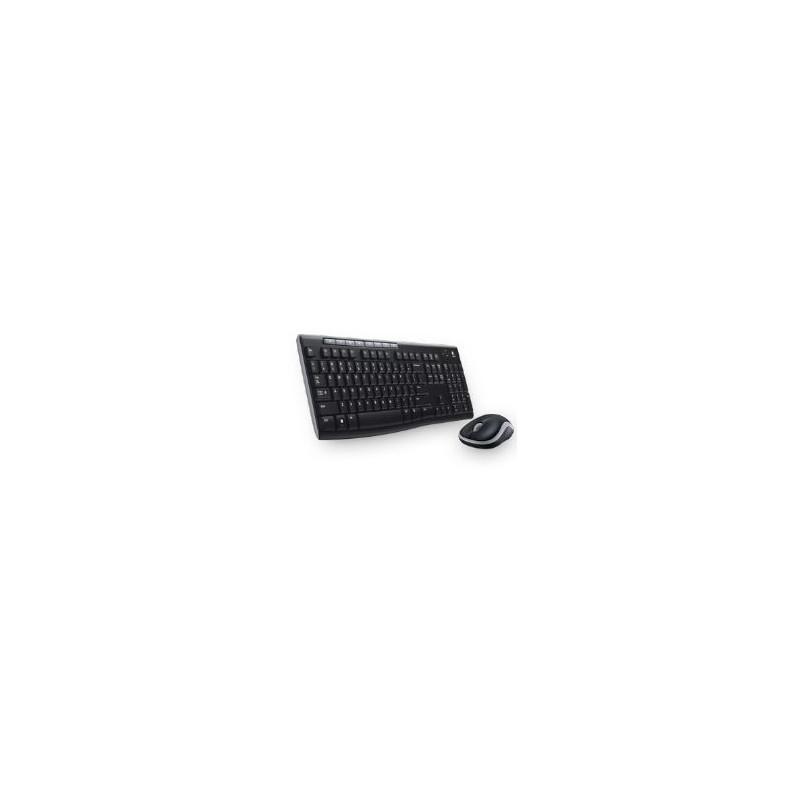 Teclado mouse logitech mk270 optico