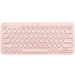 Teclado logitech k380 multi device bluetooth rosa