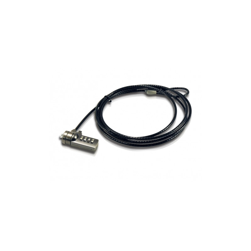 Cable seguridad coneptronic portatiles 18m combinacion