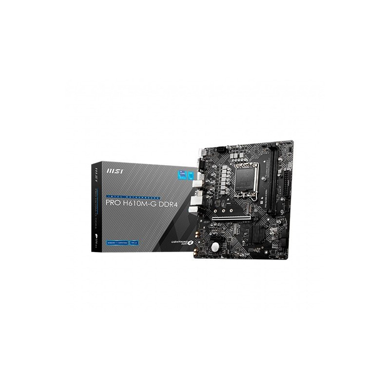 Placa base msi 1700 h610m g ddr4