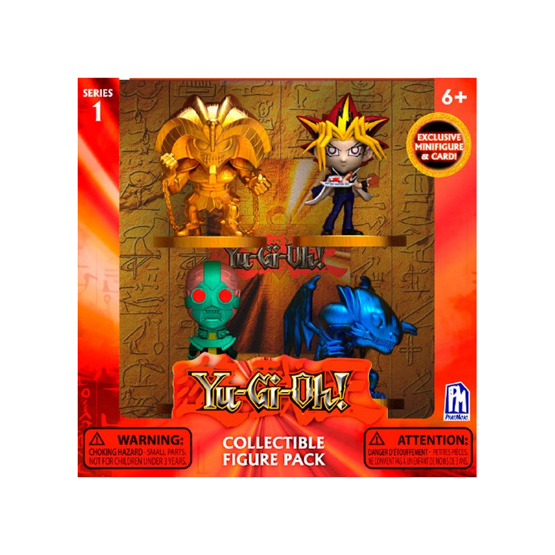 Figuras yu gi oh pack 4