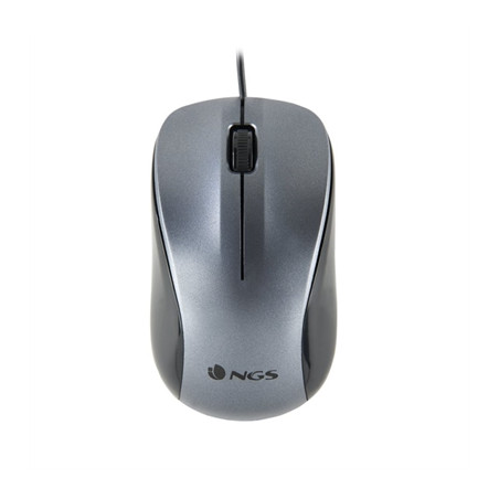 Raton optico ngs wired crew gris