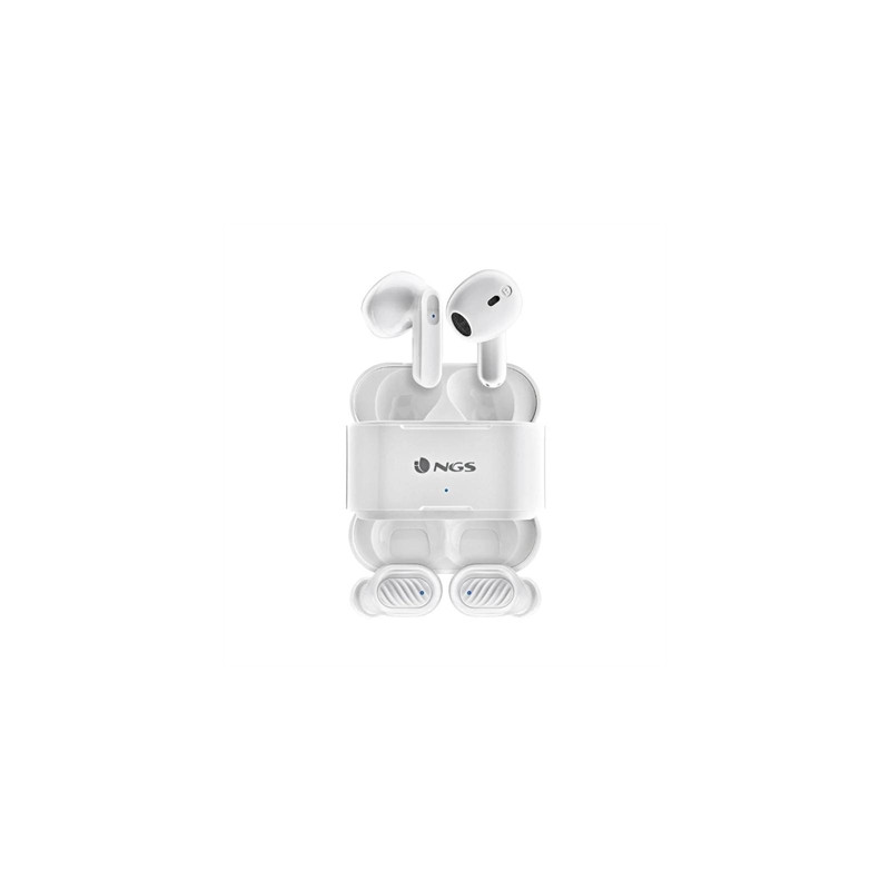 Auriculares bluetooth ngs articaduo tipo c blanco