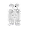 Auriculares bluetooth ngs articaduo tipo c blanco