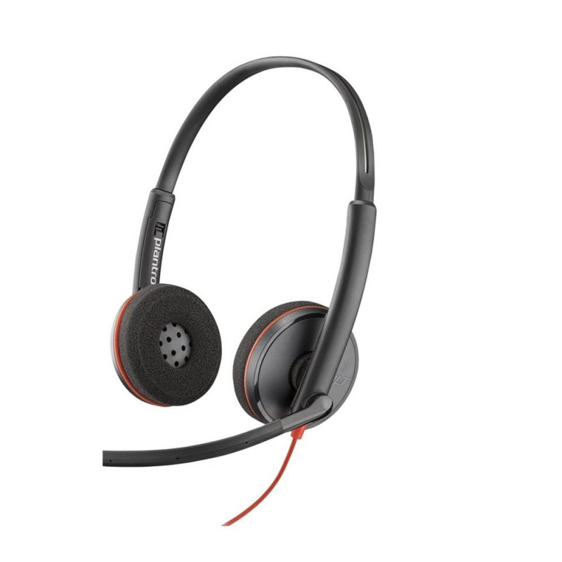 Auriculares poly blackwire 3220 estereo usb c