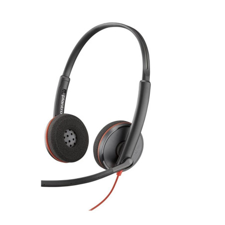 Auriculares poly blackwire 3220 estereo usb c